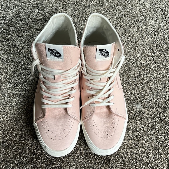 New Vans Leather Platform Sneakers - Picture 3 of 10